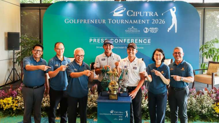 Jumpa Pers Penyelenggaraan Ciputra Golfpreneur Tournament 2026.