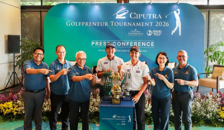 Jumpa Pers Penyelenggaraan Ciputra Golfpreneur Tournament 2026.