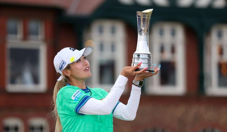 Shiho Kuwaki, AIG Women’s Open 2026 Champion.