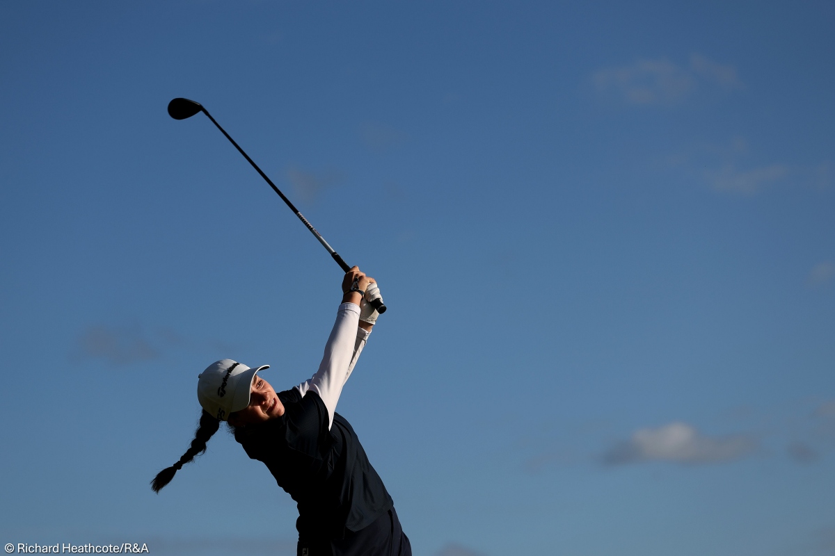 Paula Martin Sampedro, Round 2 AIG Women’s Open 2026.