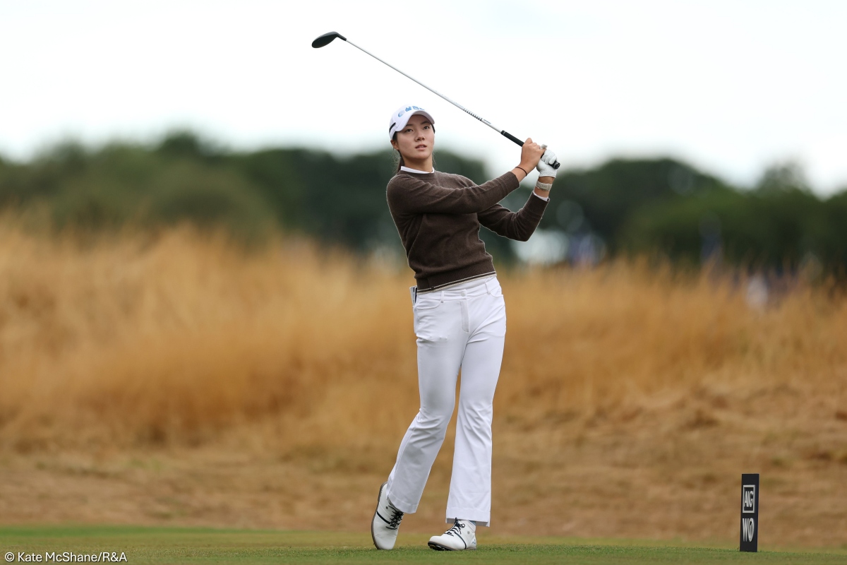Yang Yunseo, Round 2 AIG Women’s Open 2026.