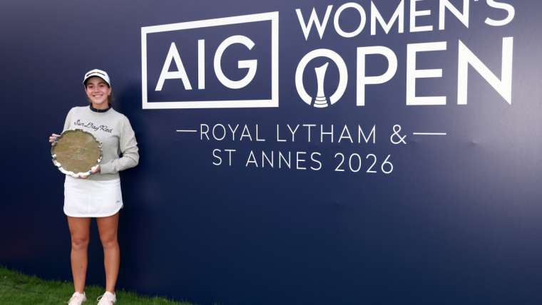 Paula Martin Sampedro, Smyth Salver AIG Women’s Open 2026.
