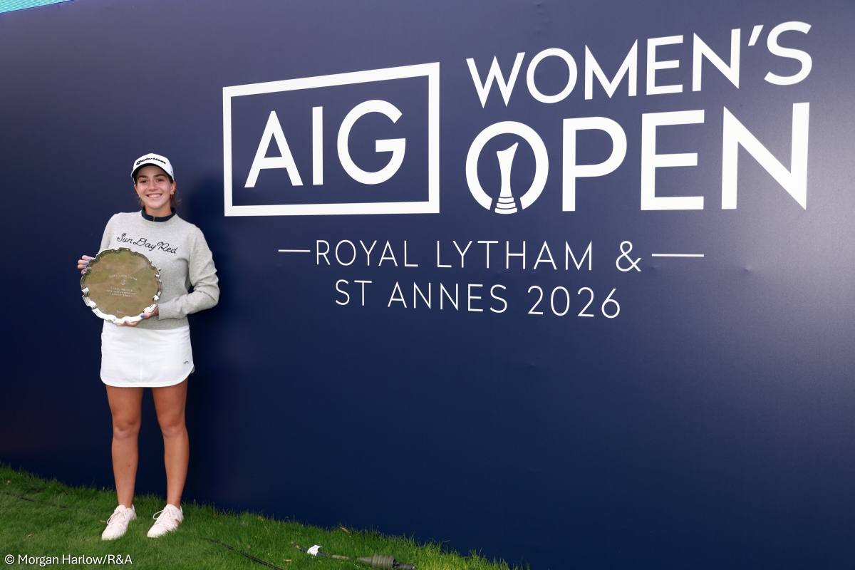 Paula Martin Sampedro, Smyth Salver AIG Women’s Open 2026.