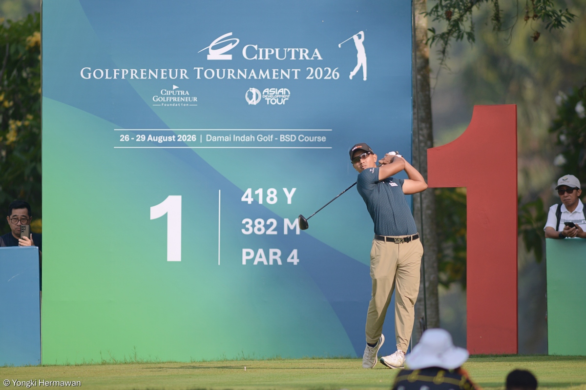 Kevin Caesario Akbar (1), Ciputra Golfpreneur Tournament 2026.