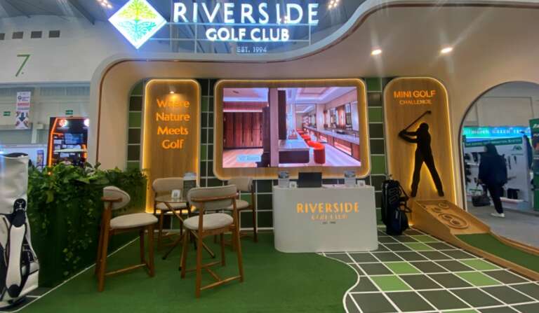Booth Riverside Golf Club, Indonesia Golf Festival 2026.