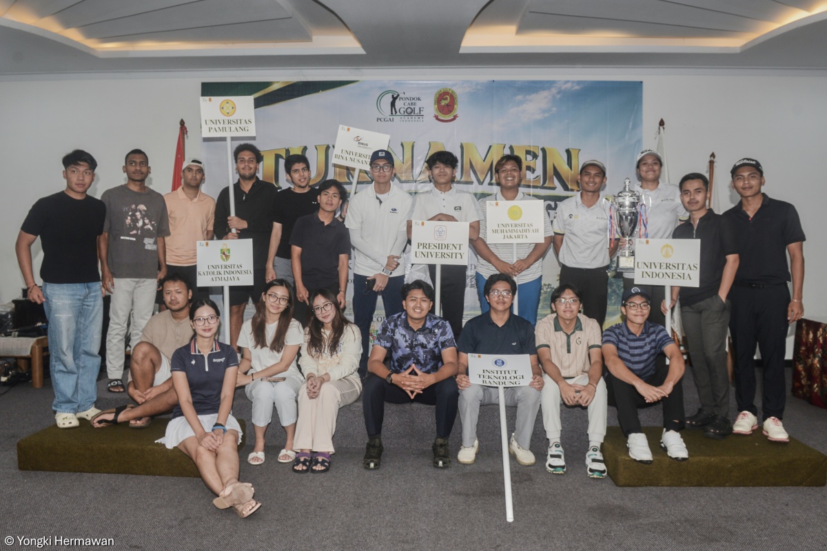 Para mahasiswa peserta Intercollege Series League I.
